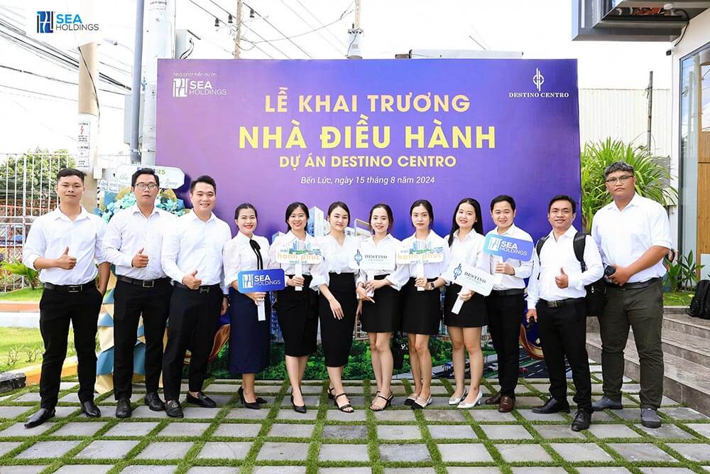 SEAHOLDING CHÍNH THỨC KHAI TRƯƠNG NHÀ ĐIỀU HÀNH DỰ ÁN DESTINO CENTRO